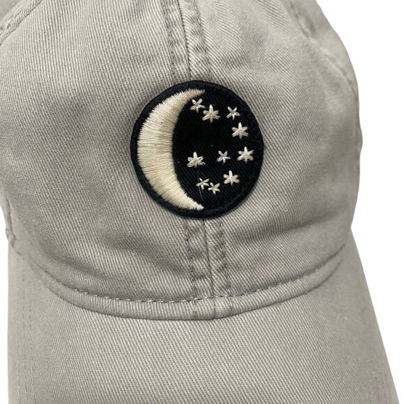 American Eagle Outfitters Moon and Stars Baseball Cap Grey/Gray Hat Adjustable - Picture 9 of 13